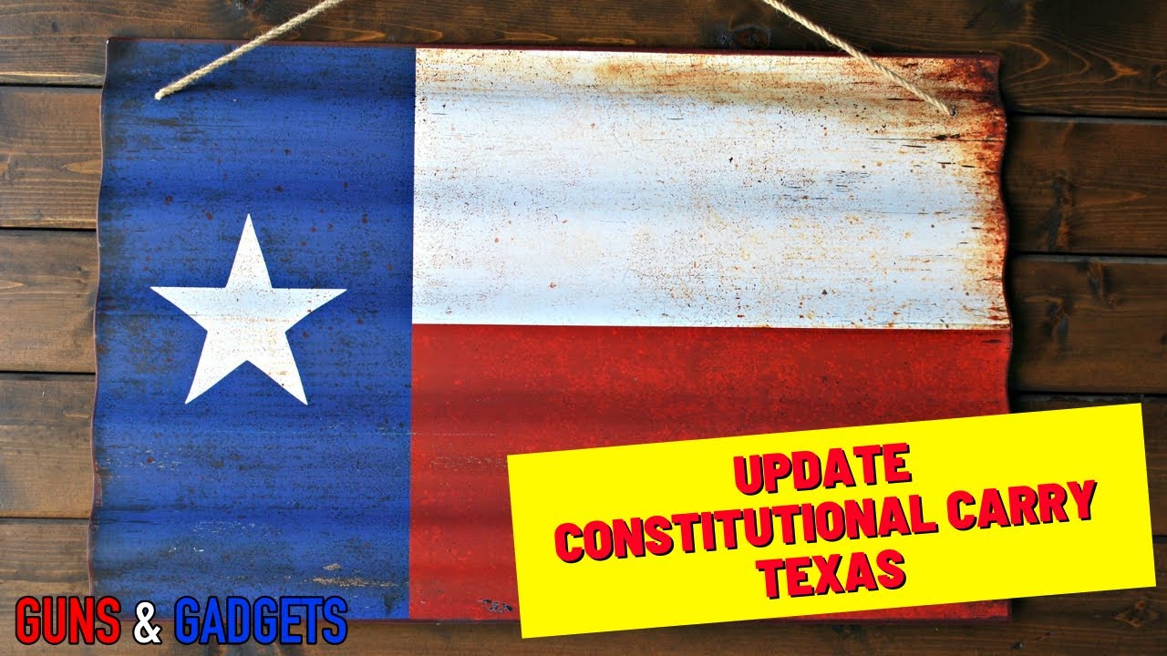 ACT NOW Texas Constitutional Carry Update