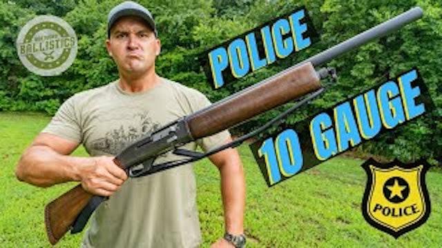 10 GAUGE POLICE RIOT SHOTGUN 🚔