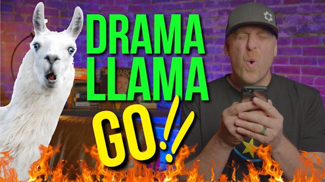 LOOSE THE DRAMA LLAMA ITS SPICY FRIDAY