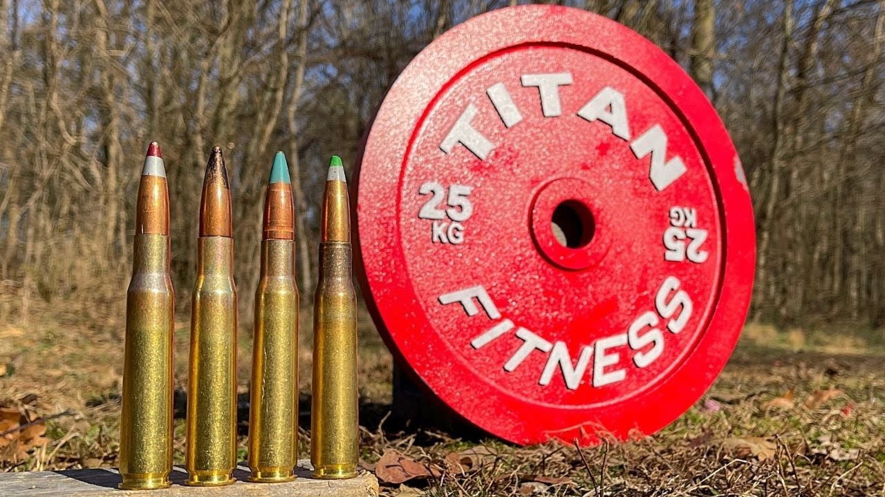 50 Cal vs Steel Olympic Weight 🏋