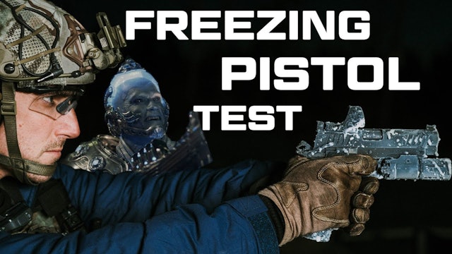 Freezing Pistol Test (Desert Eagle, Glock, M&P, CZ, Staccato, 1911)