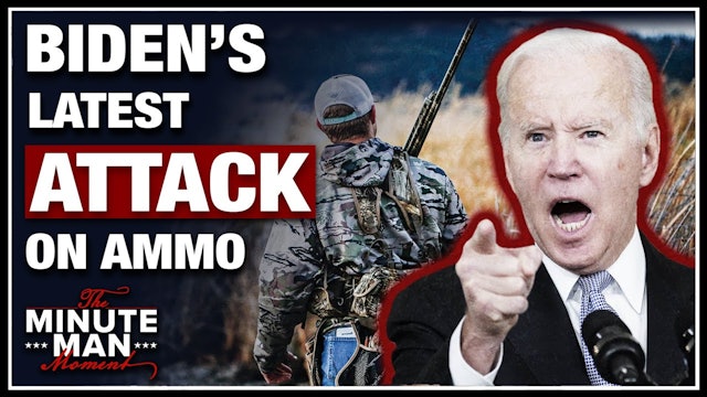Biden to BAN Lead Ammo for Hunters?