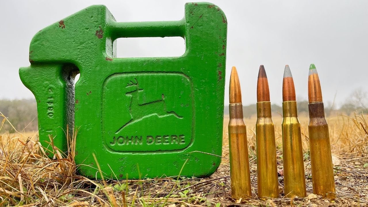 50 Cal vs Tractor Weight 🚜