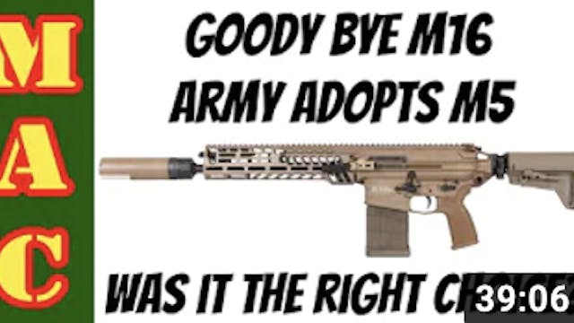 Goody bye M16! Military Adopts the M5...