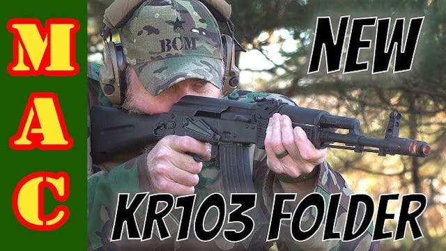 New Kalashnikov KR103 Side Folder - I...