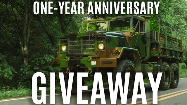 One-Year Anniversary Giveaway