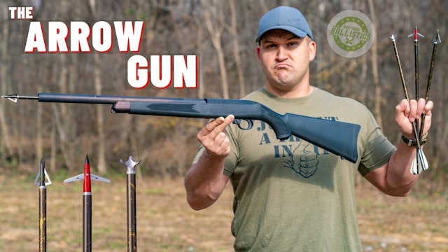 The Arrow Gun (More Powerful Than ANY Crossbow!!!)