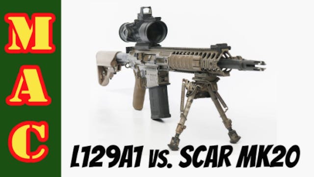 LMT L129A1 Sharpshooter vs. SCAR Mk20