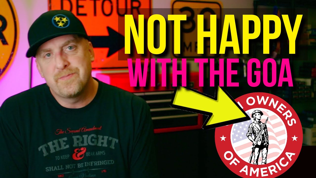 NOT HAPPY with the GOA + MORE !!