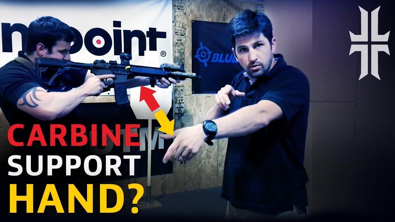 Pro Tip on Carbine Support Hand Placement