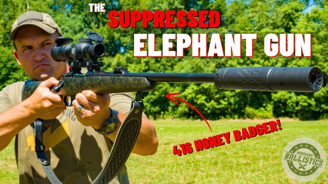 The Suppressed Elephant Gun (The Ultimate Safari Rifle ???) - Kentucky ...