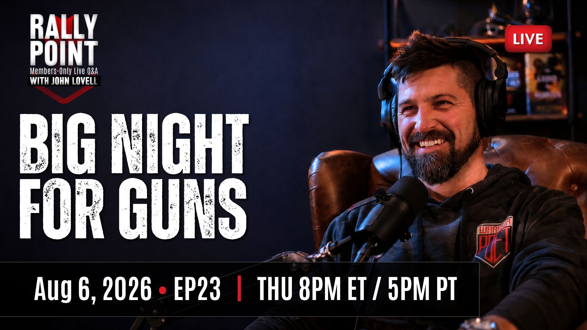 It’s A Big Night for Guns, Come Ready