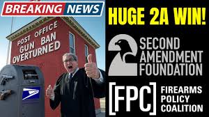 Gun Free Zones COLLAPSE Post Offices Ban Ruled UNCONSTITUTIONAL