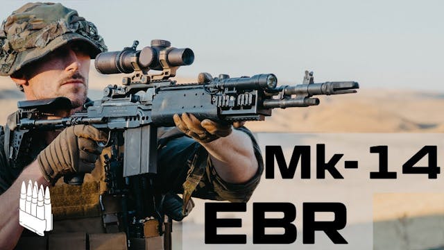 Mk14 Mod 0 EBR, The M-14 when given e...