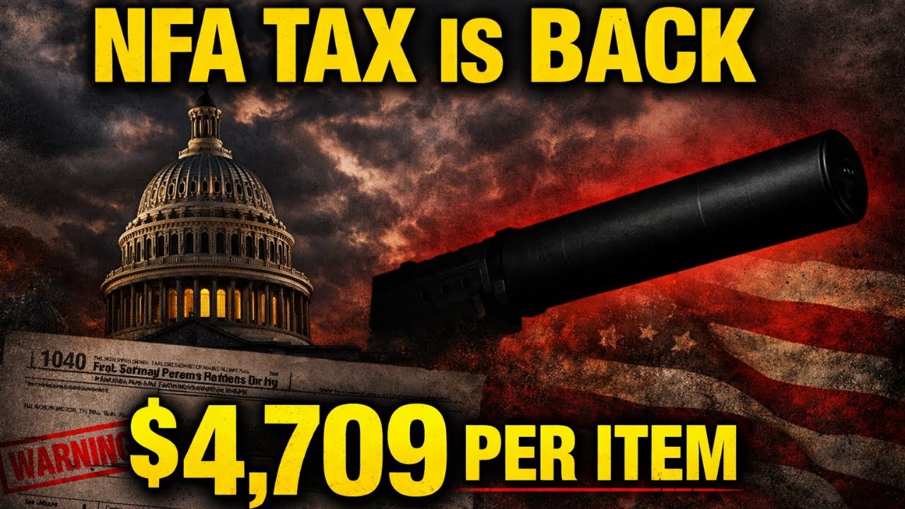 NFA Tax Is BACK— 4,709 Per Item