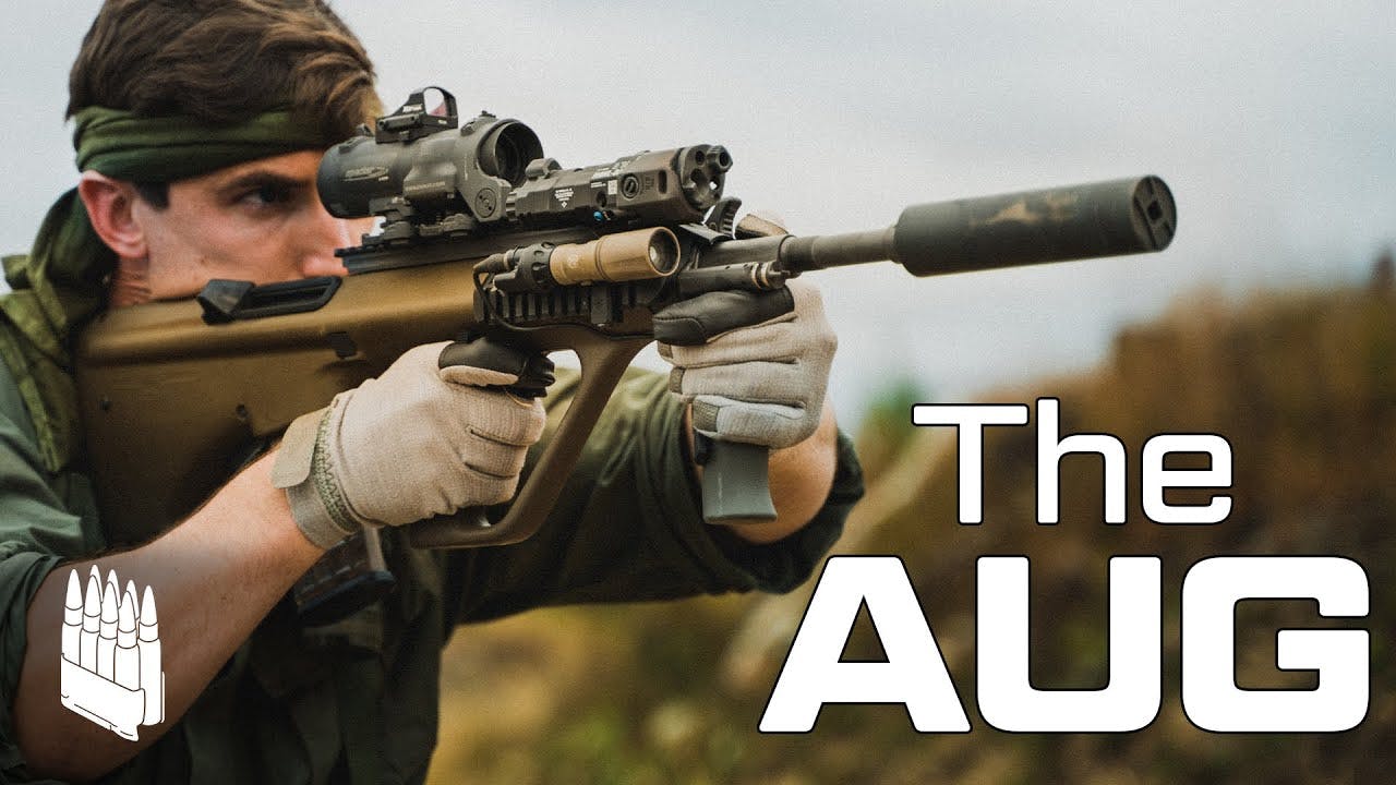 The AUG _ AUSTRIAN SERVICE RIFLE, the best bullpup ever made_ - Garand ...