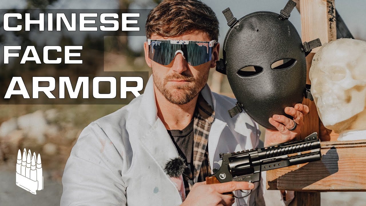 Do bulletproof masks actually work? Ballistic test. Garand Thumb