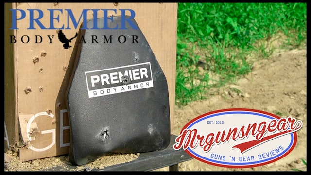 Premier Body Armor STRATIS Level IV MultiCurve Lightweight Plate Test