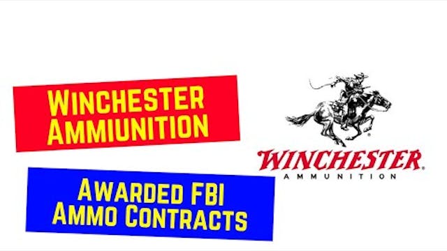 Winchester Awarded FBI Ammunition Con...
