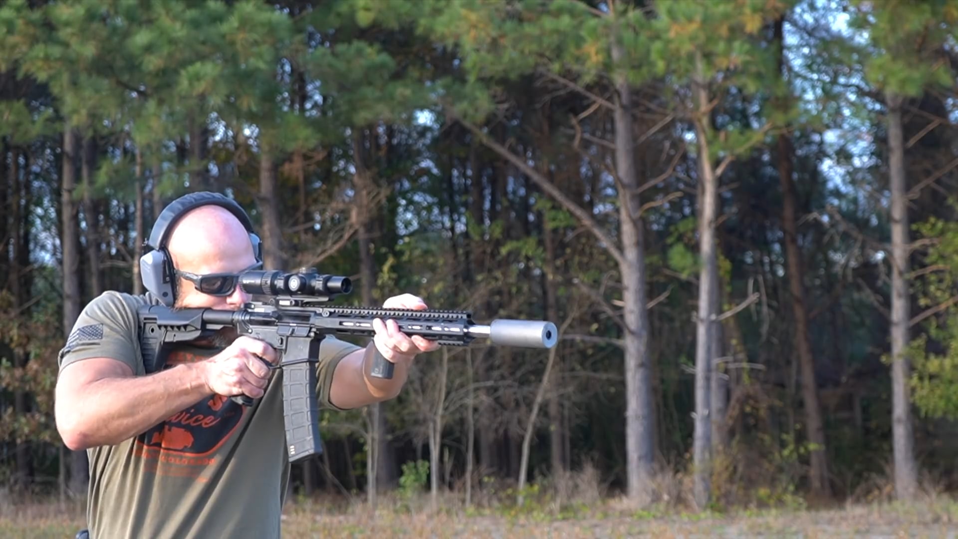 9mm Fired Through A 5.56 Silencer???   Let's See What Happens!