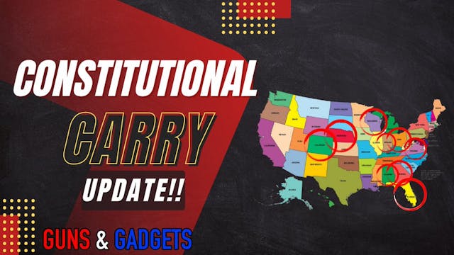 HUGE Constitutional Carry Update!
