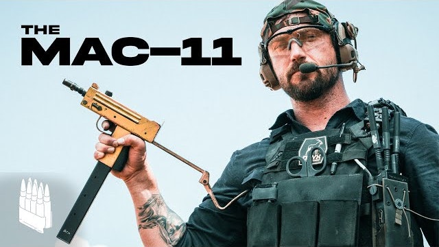 The Fastest 380 SMG in the world; the Gold MAC-11