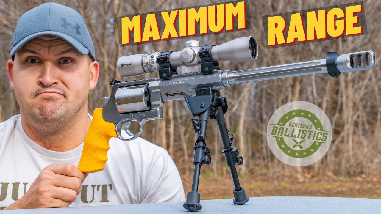 HAND CANNON SNIPER 😱 - Kentucky Ballistics - Warrior Poet Society Network