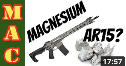 Fostech and the Magnesium Alloy AR15 - Insanely light weight!