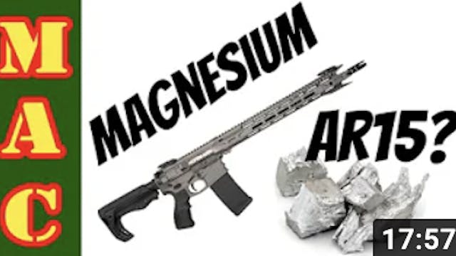 Fostech and the Magnesium Alloy AR15 ...
