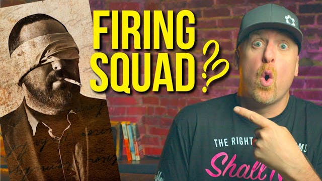 Firing Squads making a COMEBACK  lots...