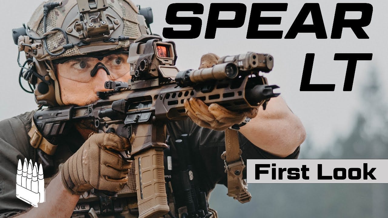 The SIG SPEAR LT in 5.56, The new rifle of the SAS and 3 MCX