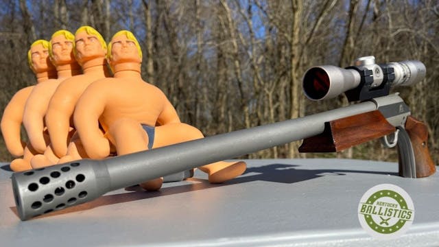 Elephant Pistol vs Stretch Armstrongs...