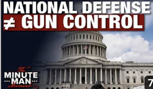 Gun Control TOMORROW?