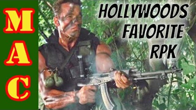 Hollywoods favorite RPK from the 80s  Finlands Valmet RPK