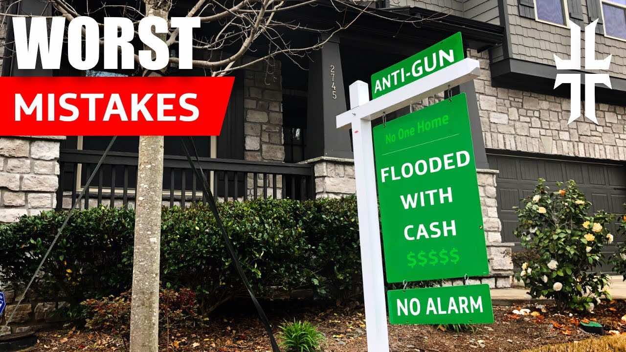 4 Worst Home Security Mistakes
