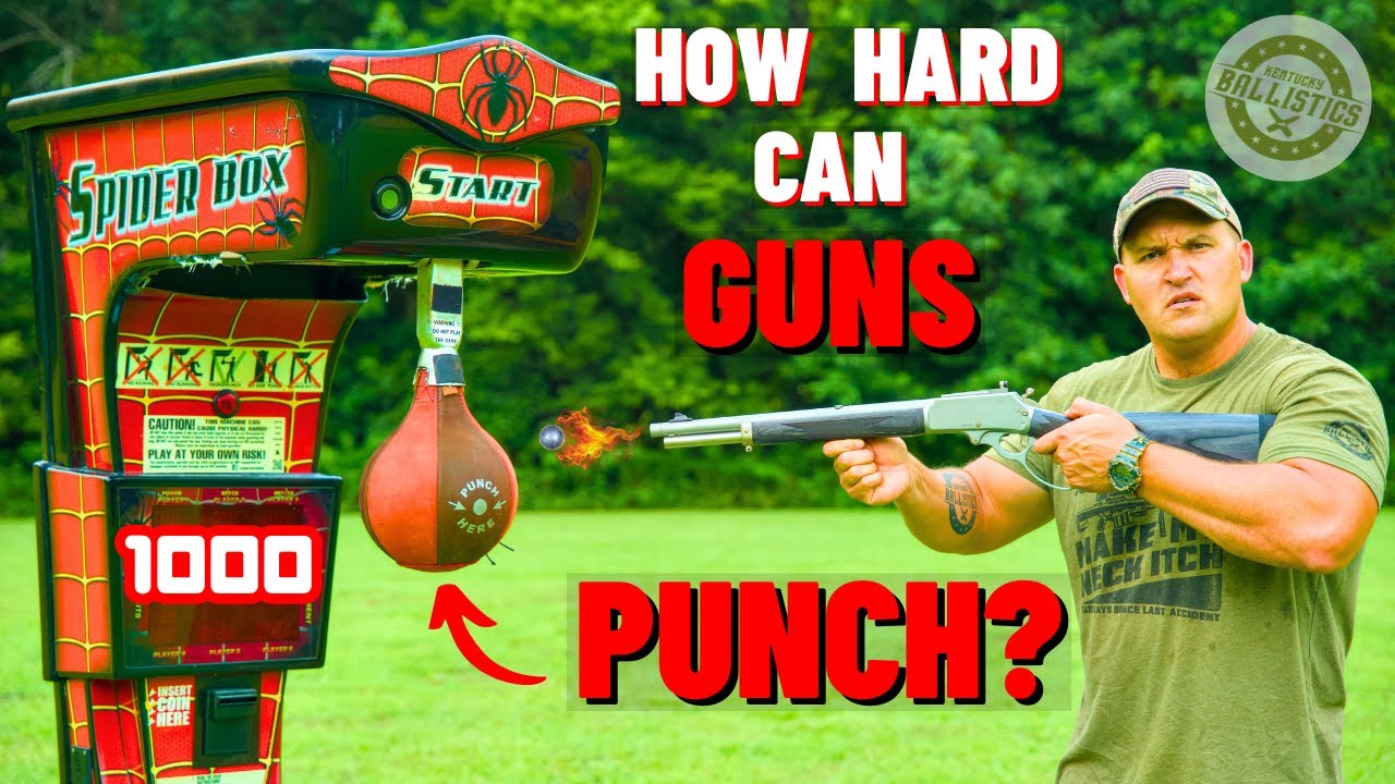 How HARD Can A Gun PUNCH???