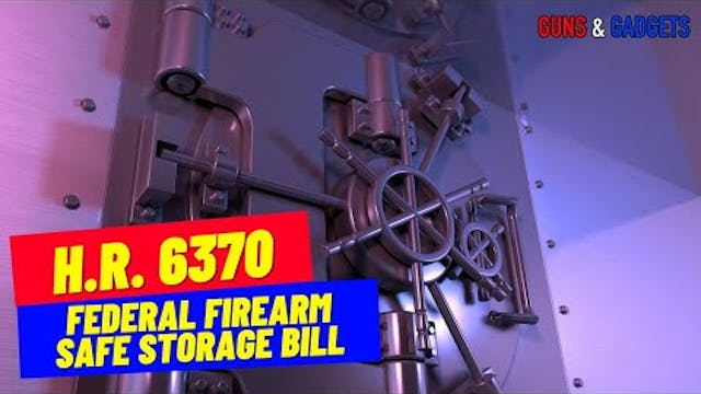 HR 6370 Federal Firearm Safe Storage ...