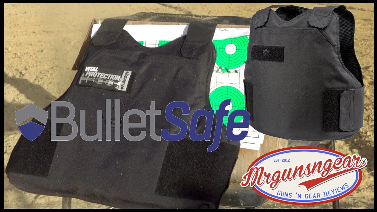 BulletSafe NIJ Certified VP3 Level IIIA American Made Armor Vest Test & Review
