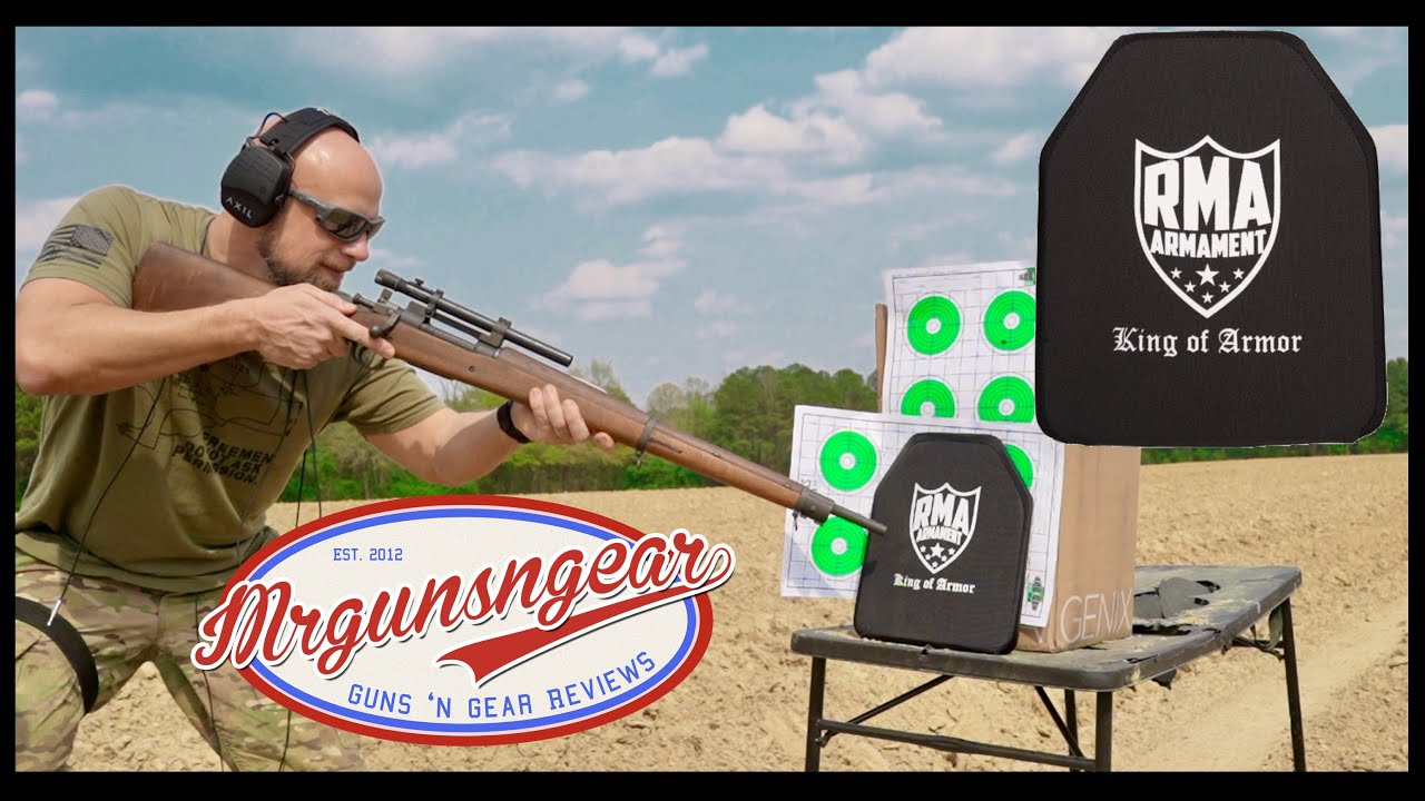 RMA Defense Level IV Composite 1155 Body Armor Test  Review