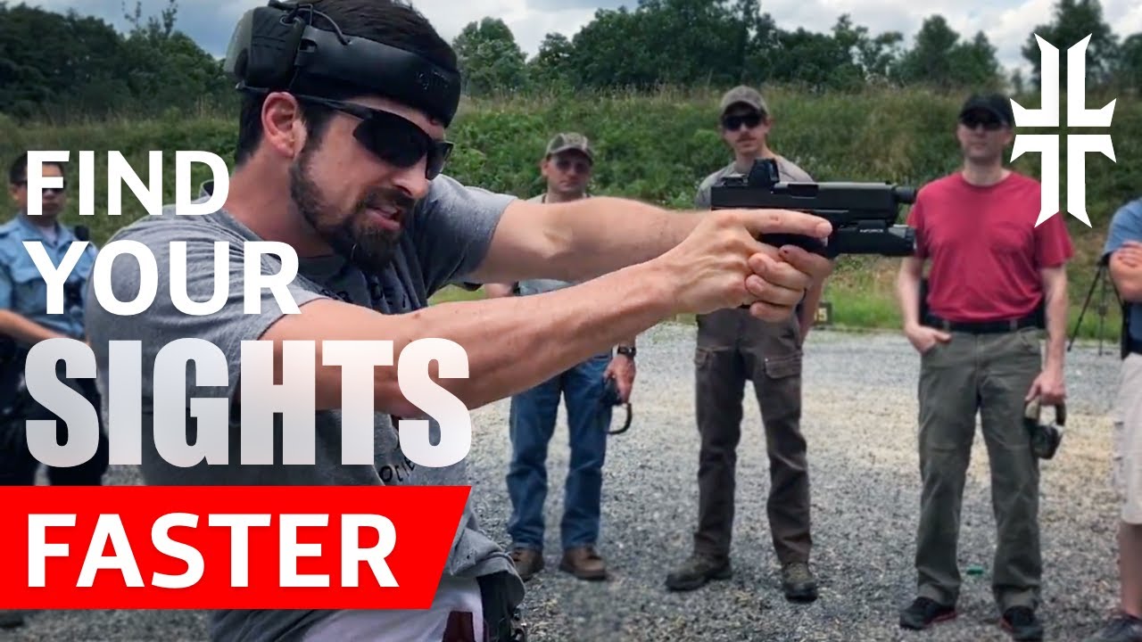 Shooting Tip | Find your Pistol Sights FASTER