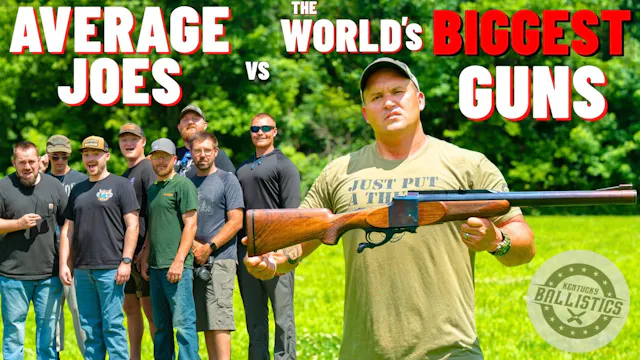 Average Joes vs The World’s BIGGEST G...
