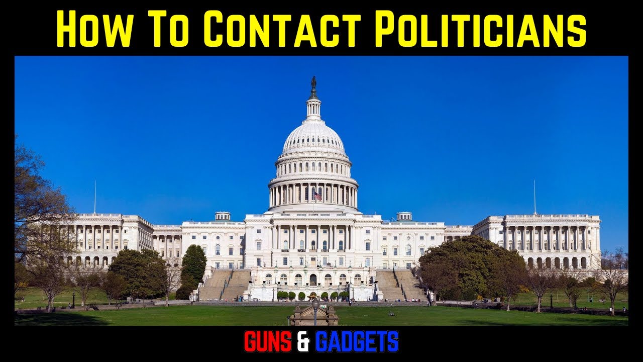 How To Contact Politicians