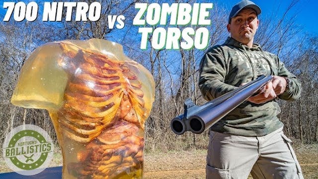 700 NITRO vs ZOMBIE TORSO 🧟♂️ (World...