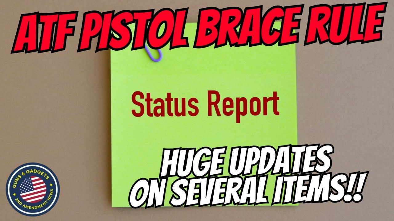 STATUS REPORT_ Huge Updates Regarding ATF Pistol Brace Rule! Share This ...