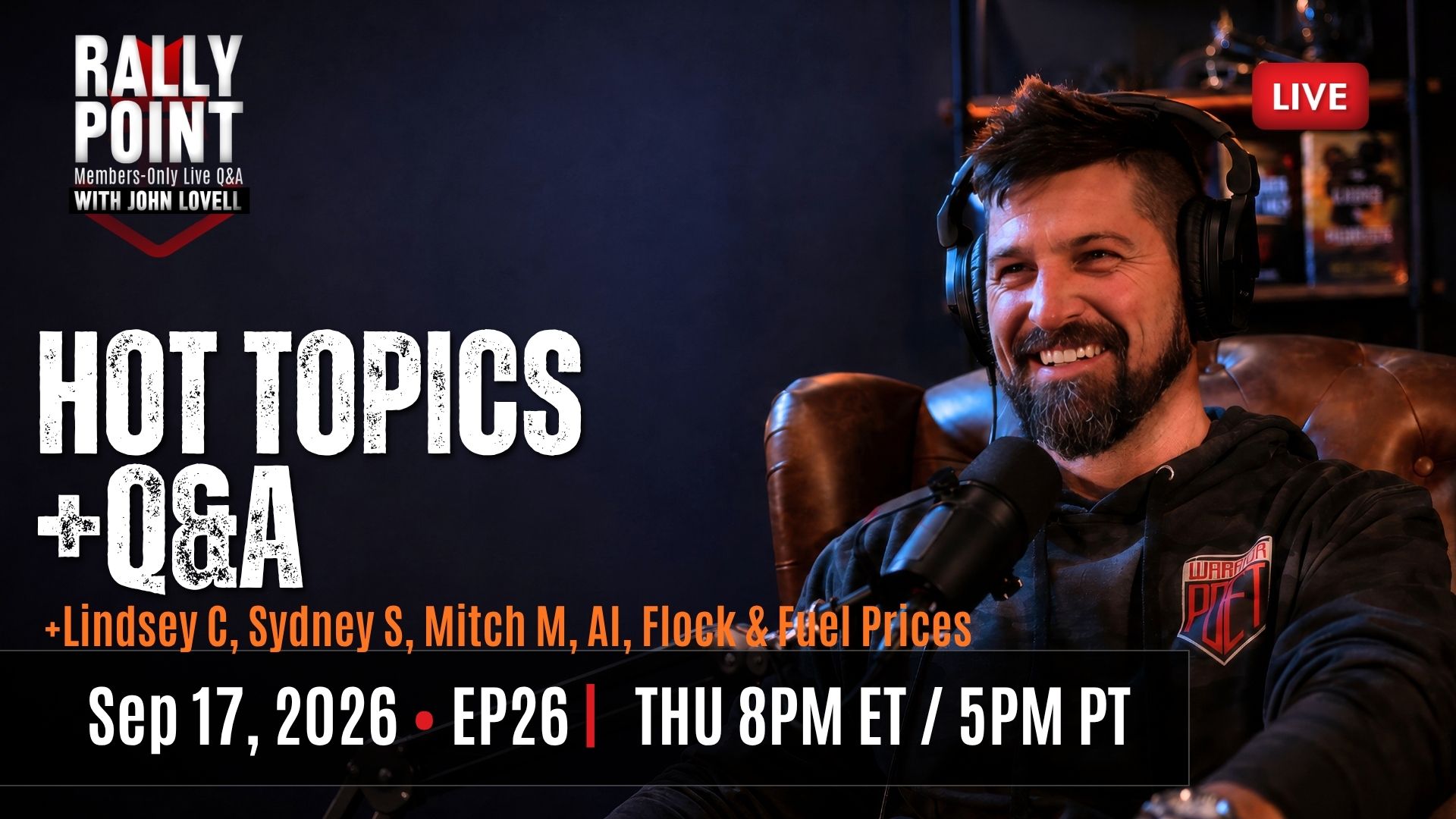Hot Topics + Q&A | Rally Point EP26