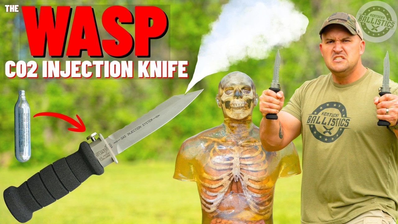 The WASP CO2 Injector Knife (The Deadliest Knife EVER !!!)