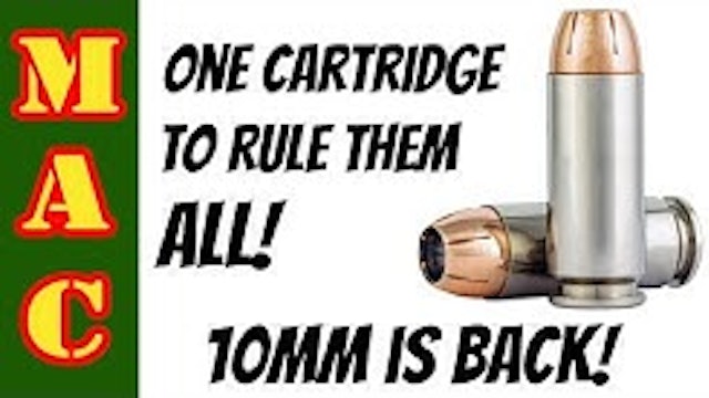 10mm is BACK with a vengeance, but some folks just don't get it.