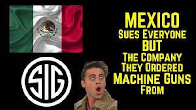 Mexico Sues Everyone BUT The Company ...