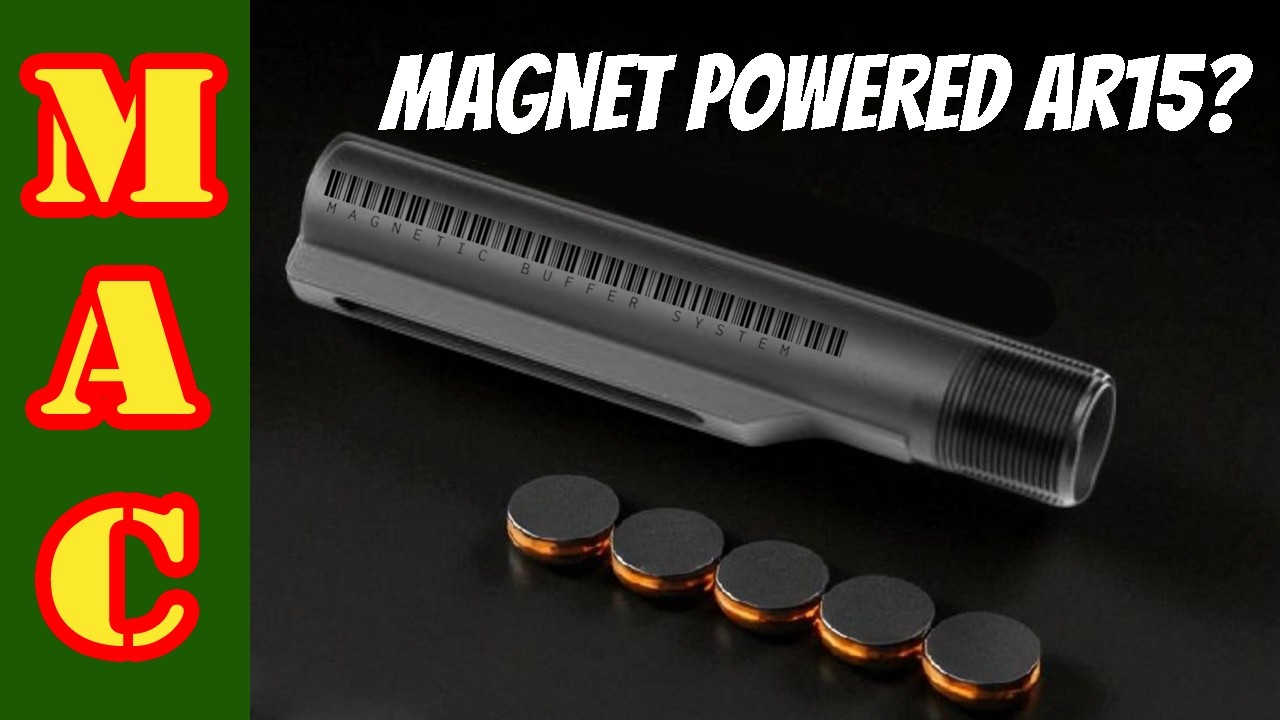 Swap the recoil spring and buffer in your AR15 for magnets？