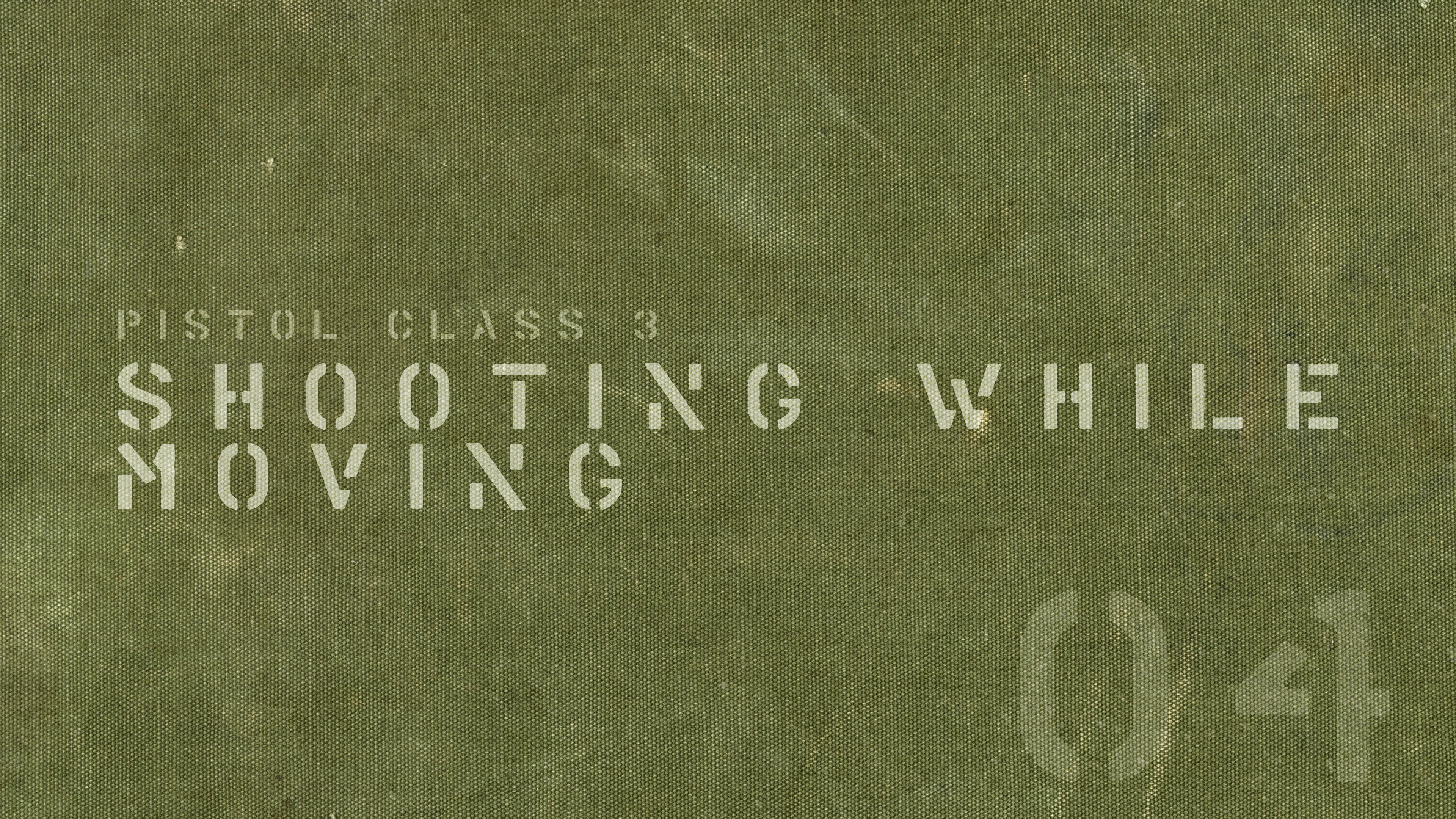 Shooting While Moving